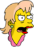 Tapped Out Mrs. Muntz Icon - Angry.png