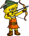 Tapped Out LisaArcher Shoot Arrows.png