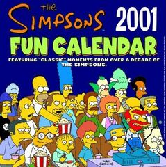 The Simpsons Calendar 2001 - Wikisimpsons, the Simpsons Wiki