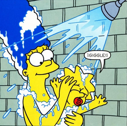 The Simpsons Au Naturel Marge Maggie.png