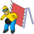 Tapped Out Homer Stunt Cannon Performance.png