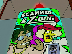 Scammer & Z-Dog - Wikisimpsons, the Simpsons Wiki