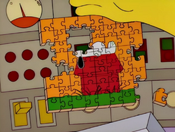 Snoopy Puzzle - Burns, Baby Burns.png