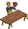 Tapped Out Frankenstein's Monster Use Power Tools.png
