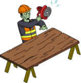 Tapped Out Frankenstein's Monster Use Power Tools.png