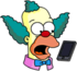 Krusty - Phone Surprised
