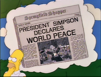 Shopper President Homer Declares World Peace.png