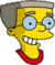 Rollerskate Smithers - Happy