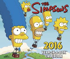 The Simpsons Calendar 2016 - Wikisimpsons, the Simpsons Wiki