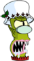 Mrs. Kodos Claus - Annoyed