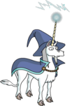 Tapped Out Unicorn Wizard Cast Glitter Hoof.png