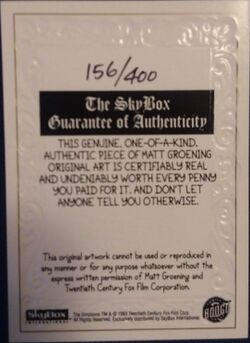 156 Art DeBart Sketch Card (Skybox 1993) back.jpg