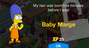 My hair was born five minutes before I was!