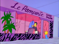 Le Pamperie Hair Salon - Wikisimpsons, the Simpsons Wiki