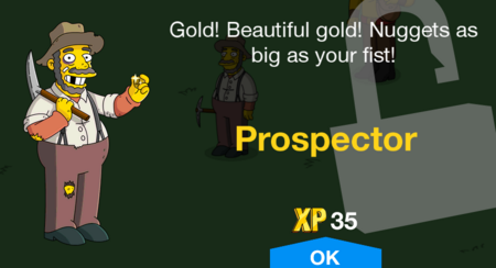 Gold! Beautiful gold! Nuggets as big as your fist!