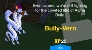 Even as one, we're still fighting for the coveted title of Alpha Bully.