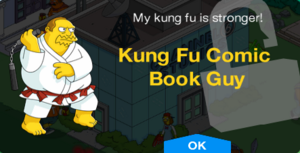 Kung Fu Comic Book Guy Unlock.png