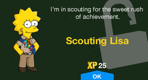 I'm in scouting for the sweet rush of achievement.