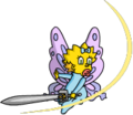 Tapped Out Butterfly Maggie Reach Max "I Have the Power!" Status.png