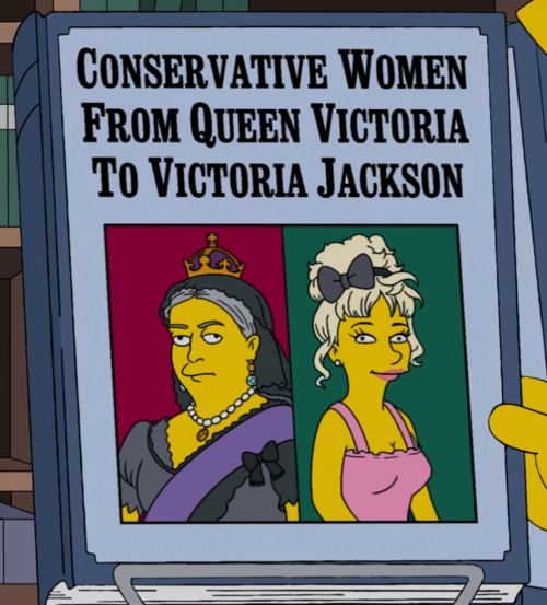 Queen Victoria Wikisimpsons, the Simpsons Wiki