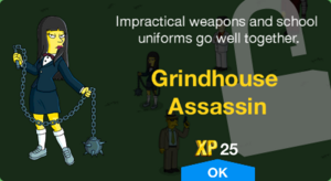 Grindhouse Assassin Unlock.png