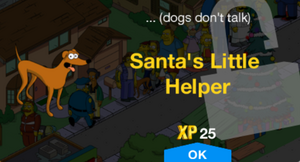 Tapped Out Santa's Little Helper New Character.png