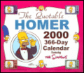 The Quotable Homer 2000 366-Day Calendar.gif