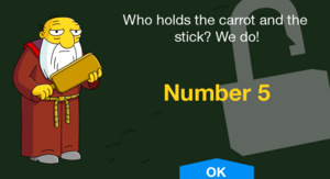 Who holds the carrot and the stick? We do!