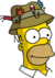 Homer - Fishing Hat