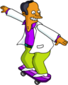 Tapped Out Sanjay Skateboard.png