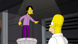 The Simpsons Game-The Cartridge incinerator.gif
