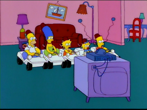 pop couch homer