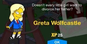 Doesn't every little girl want to divorce her father?