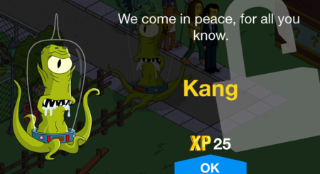 We come in peace, for all you know.