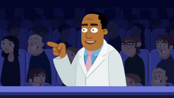 Dr. Hibbert as a judge in a Mad episode.png