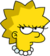 Tapped Out Lisa Icon - Annoyed.png