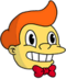 Sentient Lard Lad Statue - Happy