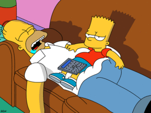 Bart & Homer 4.gif