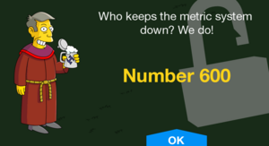 Who keeps the metric system down? We do!