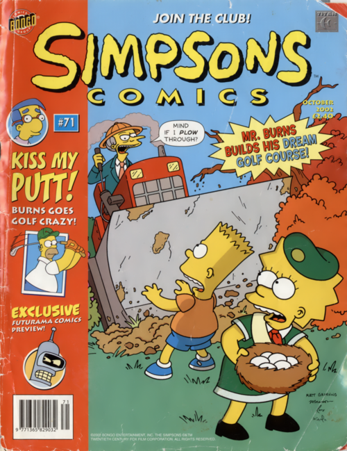 Simpsons Comics #71 - Wikisimpsons, the Simpsons Wiki