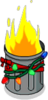 Tapped Out Festive Trash Can Fire.png