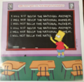 1992 Calendar chalkboard gag.png