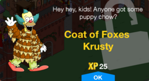 Coat of Foxes Krusty Unlock.png