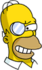 Evil Homer - Monocle Devious