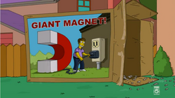 parallel slump acceptabel Giant Magnet! - Wikisimpsons, the Simpsons Wiki