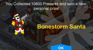 Tapped Out Bonestorm Santa prize unlock.png