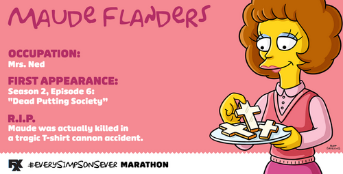 Maude Flanders Wikisimpsons The Simpsons Wiki 