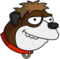Tapped Out Dog Barney Icon.png