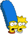 Tapped Out Marge and Lisa Shocked Icon.png