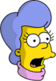 Tapped Out Mona Icon - Surprised.png